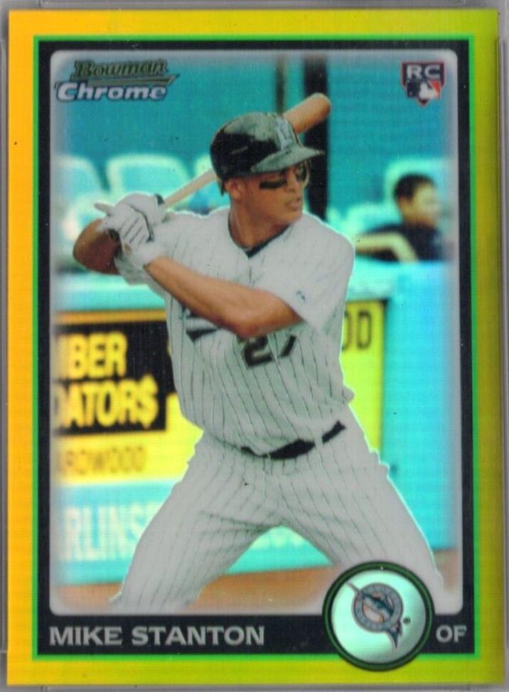 Mike Stanton [Gold Refractor] #BDP30