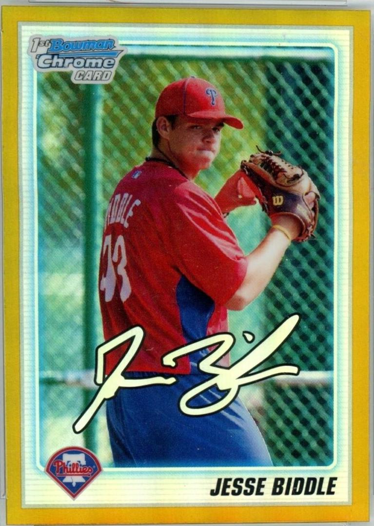 Jesse Biddle [Gold Refractor] #BDPP6