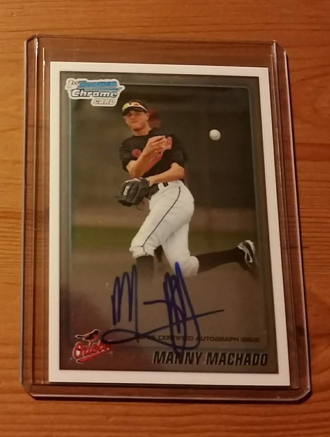 Manny Machado [Autograph] #BDPP80