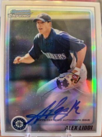Alex Liddi [Refractor Autograph] #BCP182