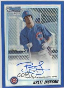 Brett Jackson [Blue Refractor Autograph] #BCP93
