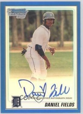 Daniel Fields [Blue Refractor Autograph] #BCP218