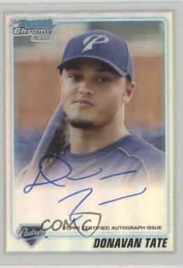 Donavan Tate [Refractor Autograph] #BCP90