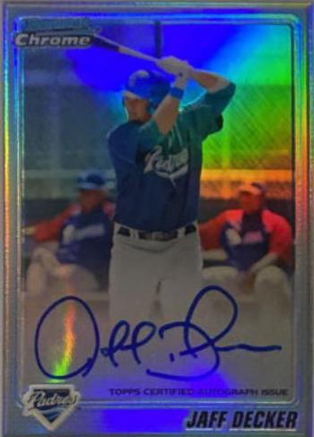 Jaff Decker [Refractor Autograph] #BCP109