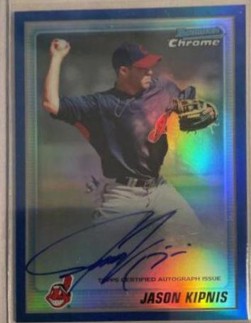 Jason Kipnis [Blue Refractor Autograph] #BCP196