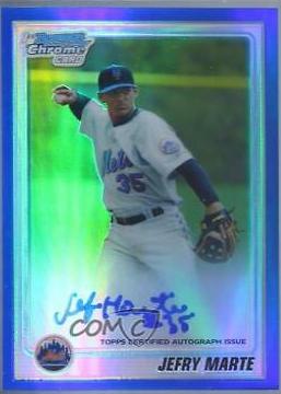 Jefry Marte [Refractor Autograph] #BCP112