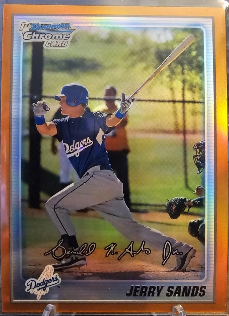 Jerry Sands [Orange Refractor] #BCP130