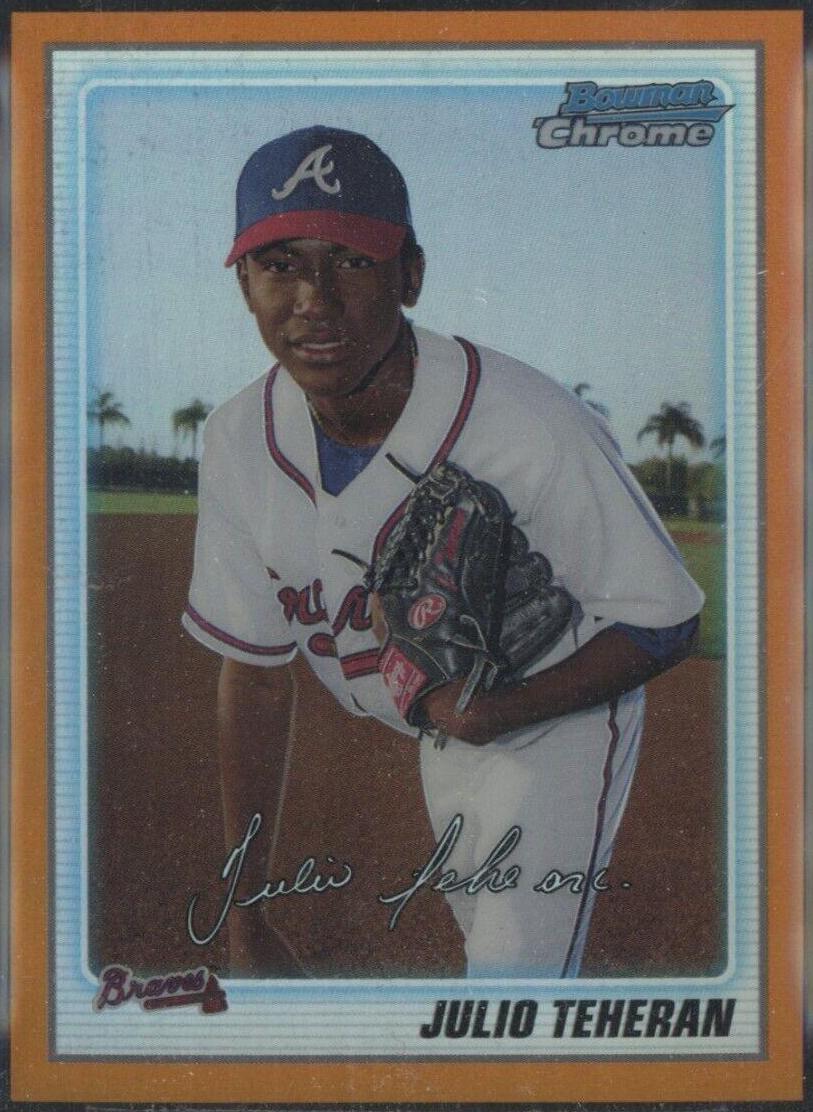 Julio Teheran [Orange Refractor] #BCP105