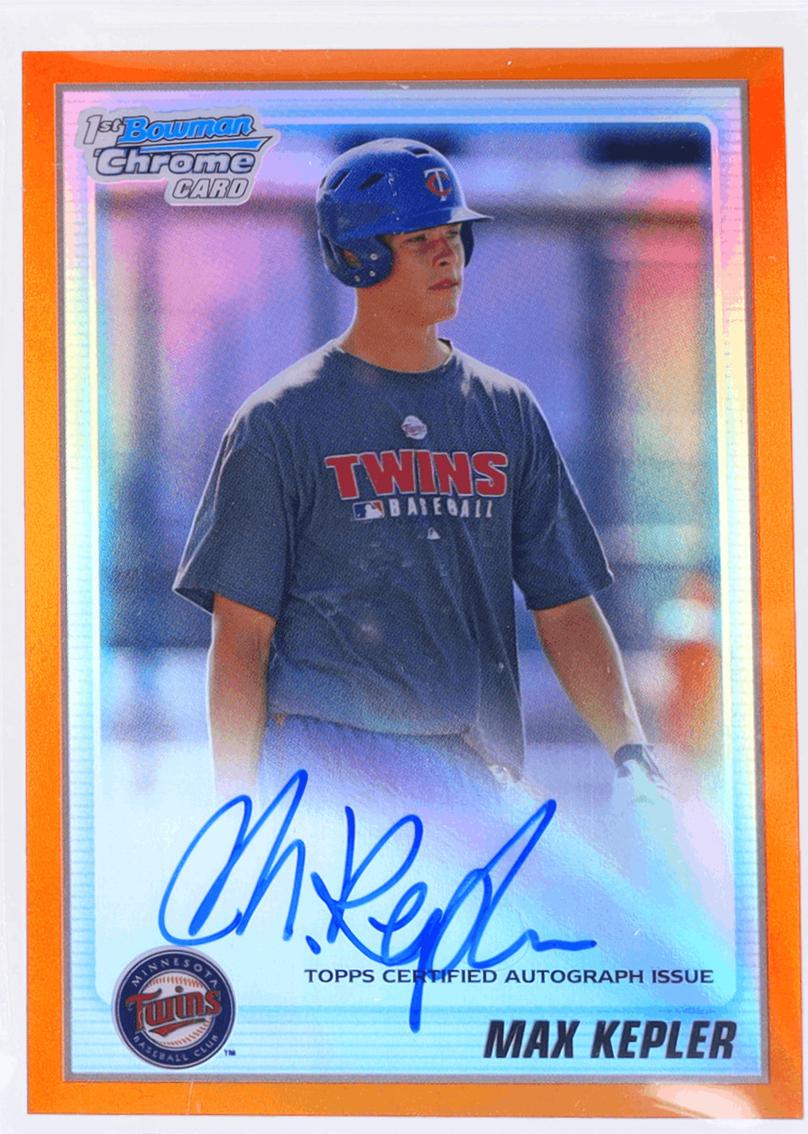 Max Kepler [Orange Refractor Autograph] #BCP203