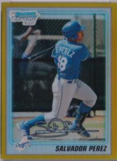 Salvador Perez [Gold Refractor] #BCP124