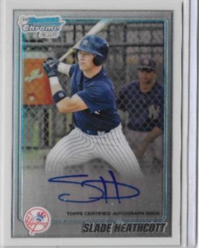 Slade Heathcott [Refractor Autograph] #BCP95