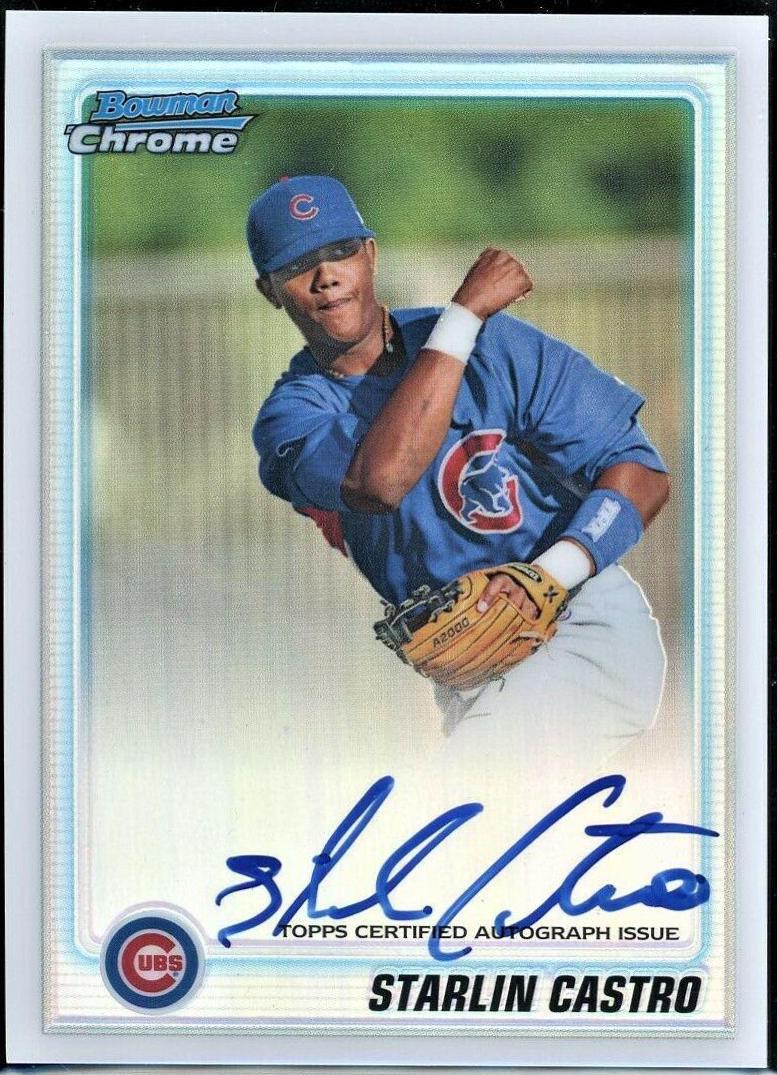 Starlin Castro [Refractor Autograph] #BCP100