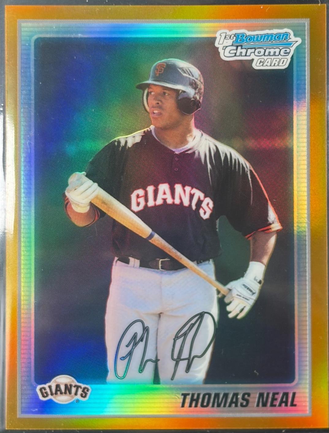 Thomas Neal [Gold Refractor] #BCP99