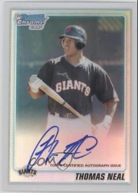 Thomas Neal [Orange Refractor Autograph] #BCP99