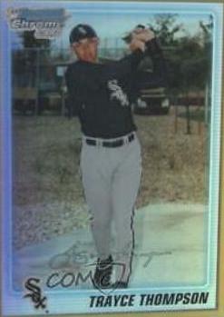 Trayce Thompson [Gold Refractor Autograph] #BCP214