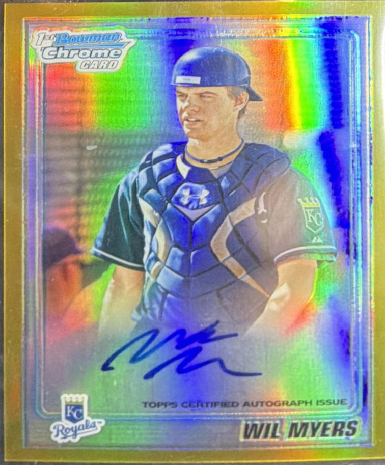 Wil Myers [Gold Refractor Autograph] #BCP117
