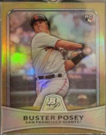 Buster Posey [Gold Refractor] #18