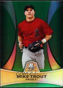 Mike Trout [Green Refractor] #PP5