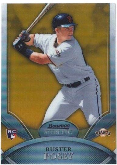 Buster Posey [Gold Refractor] #23