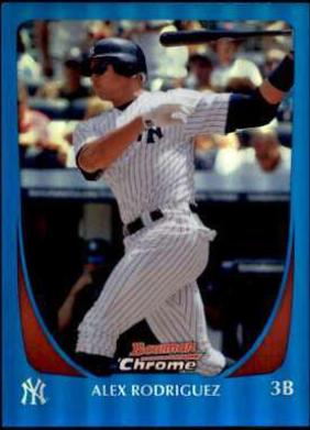 Alex Rodriguez [Blue Refractor] #151