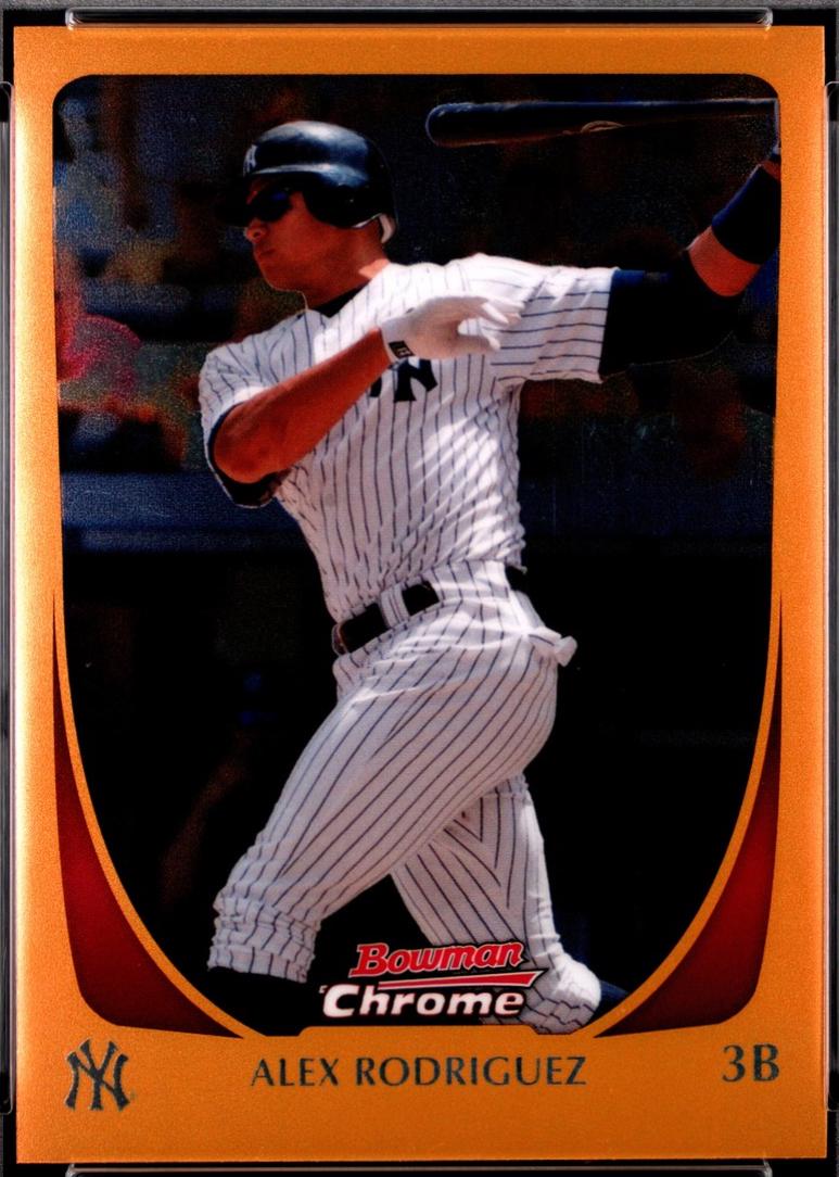 Alex Rodriguez [Orange Refractor] #151