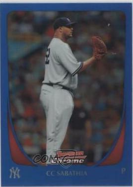 CC Sabathia [Blue Refractor] #48