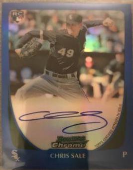 Chris Sale [Autograph Blue Refractor] #220