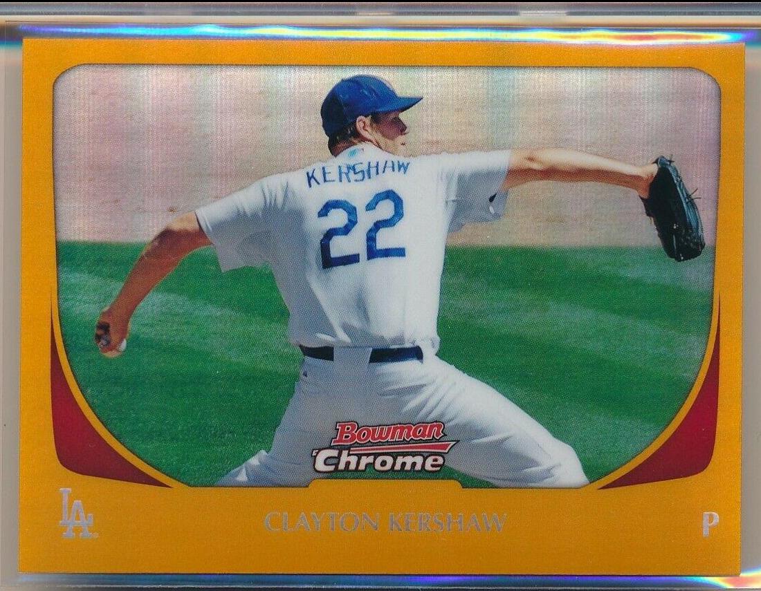 Clayton Kershaw [Orange Refractor] #52