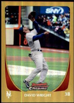 David Wright [Gold Refractor] #100