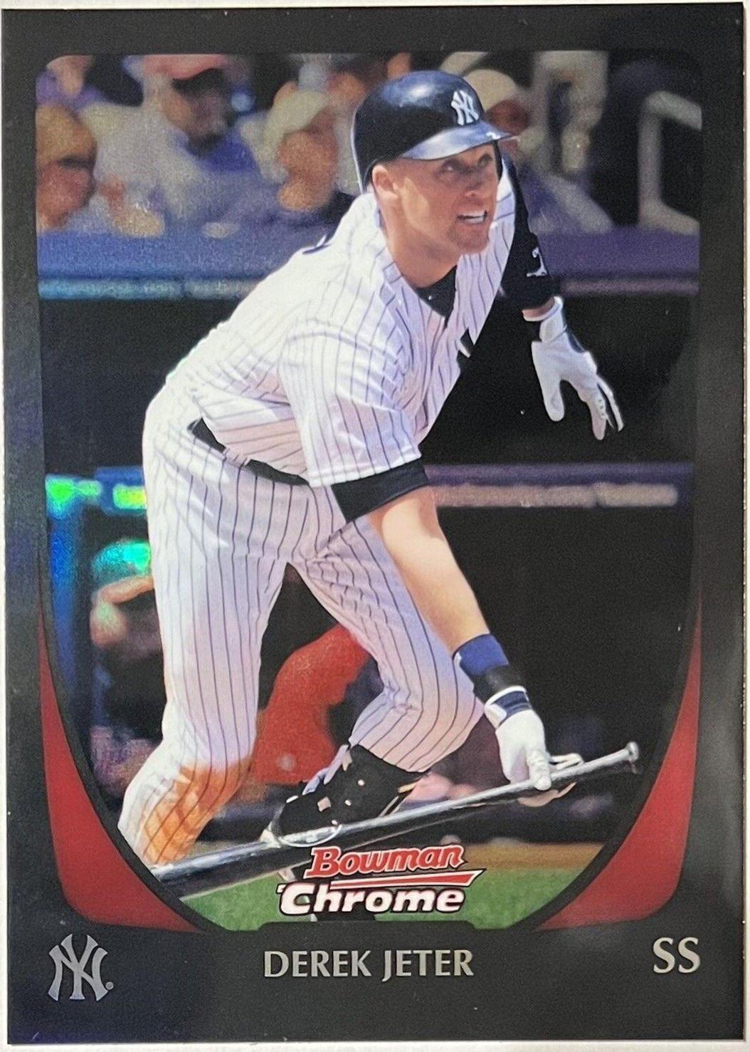 Derek Jeter [Blue Refractor] #129
