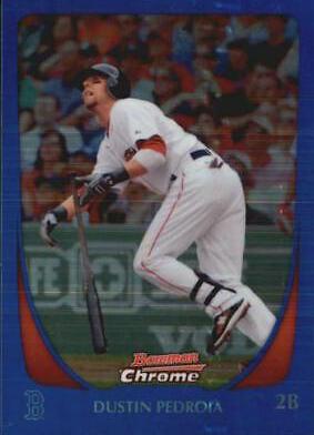 Dustin Pedroia [Blue Refractor] #19