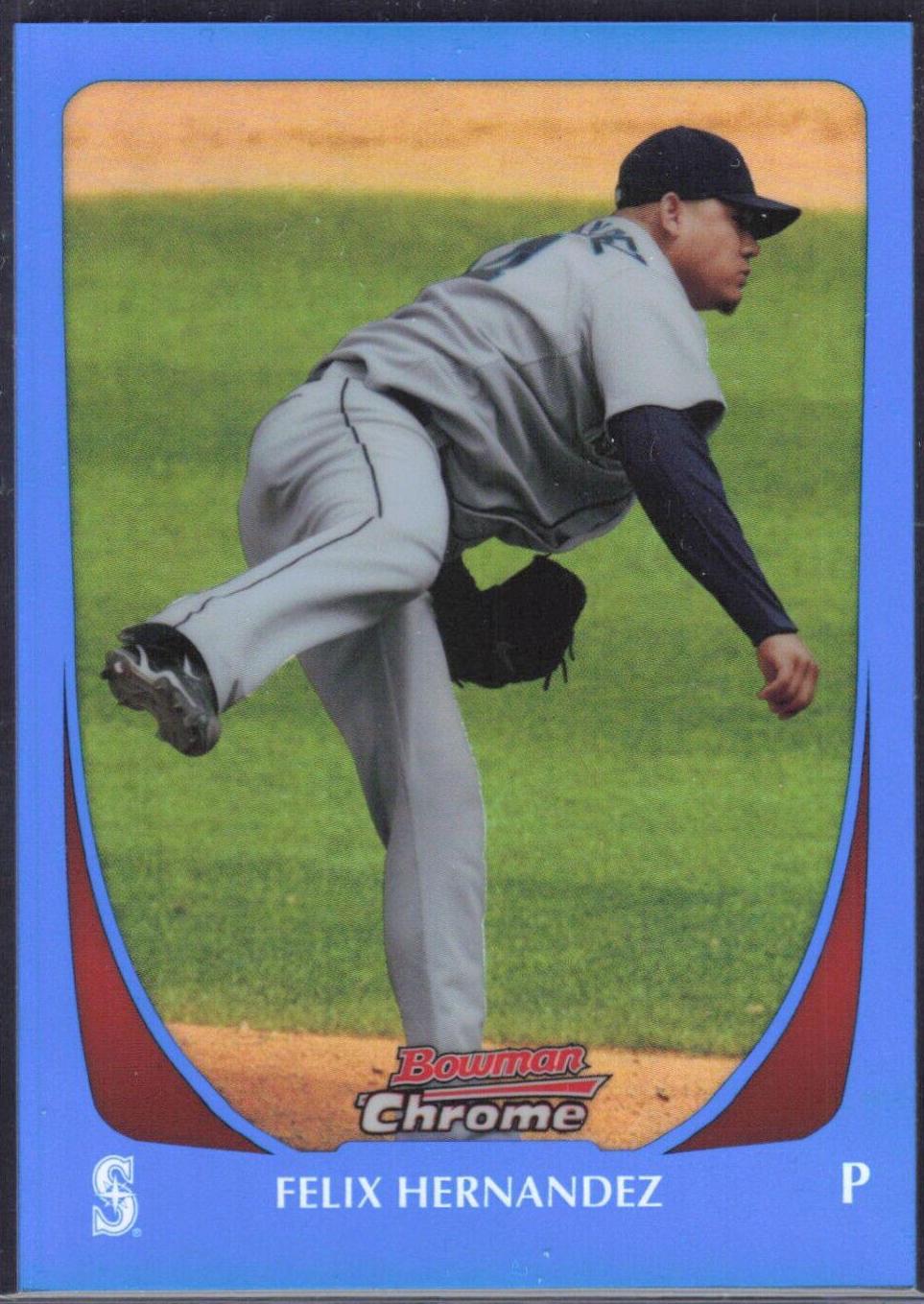 Felix Hernandez [Orange Refractor] #123