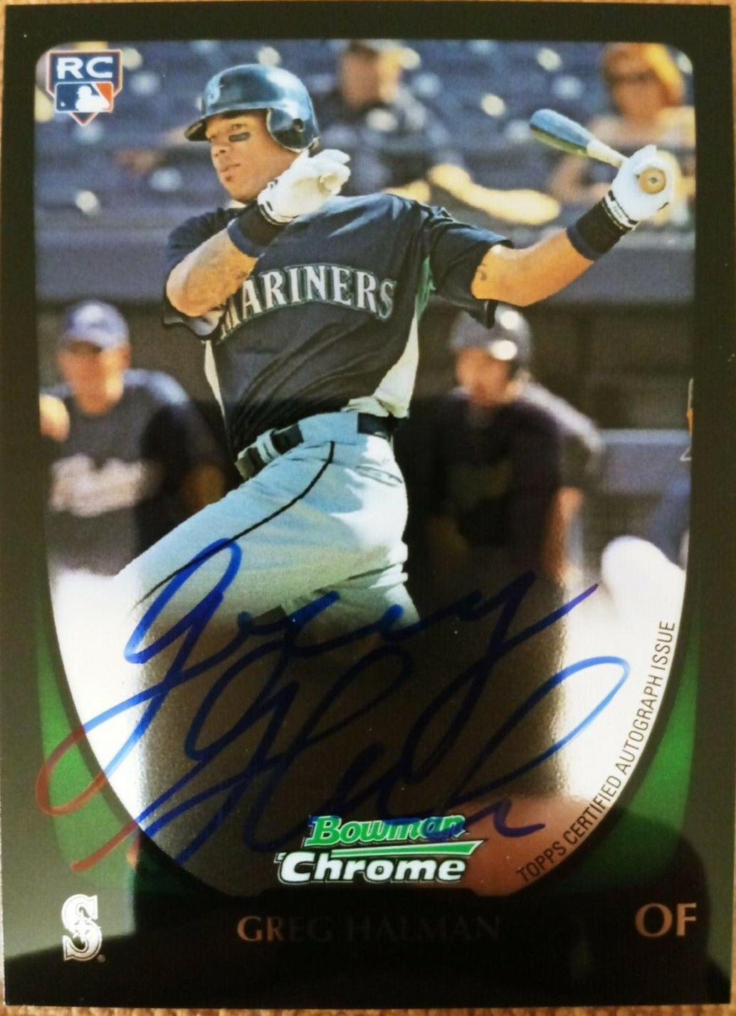 Greg Halman [Autograph Refractor] #198