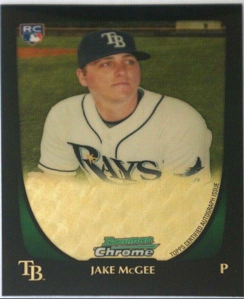 Jake McGee [Autograph Gold Refractor] #191