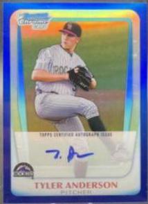 Lars Anderson [Autograph Blue Refractor] #192