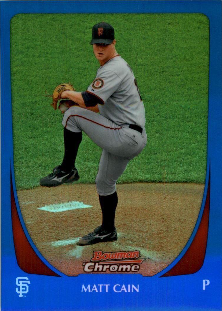 Matt Cain [Blue Refractor] #39
