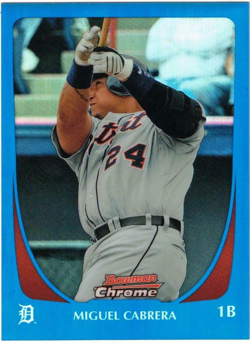 Miguel Cabrera [Blue Refractor] #36