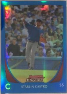 Starlin Castro [Blue Refractor] #84