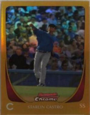 Starlin Castro [Gold Refractor] #84