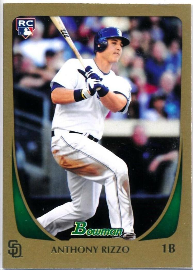 Anthony Rizzo [Gold Refractor] #70