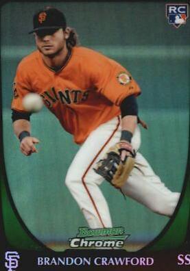Brandon Crawford [Refractor] #25