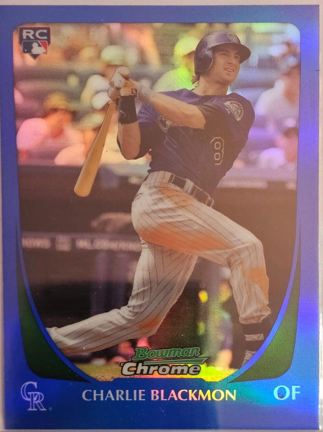 Charlie Blackmon [Blue Refractor] #7