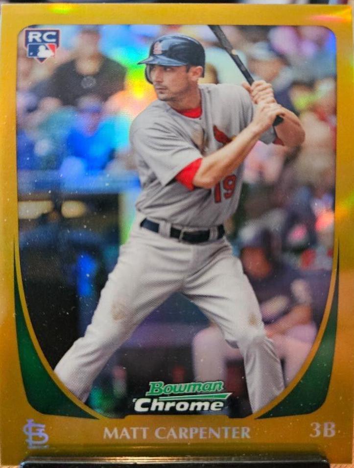Matt Carpenter [Gold Refractor] #14
