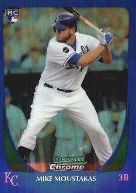 Mike Moustakas [Blue Refractor] #1