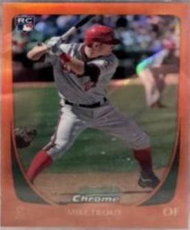 Mike Trout [Orange Refractor] #101