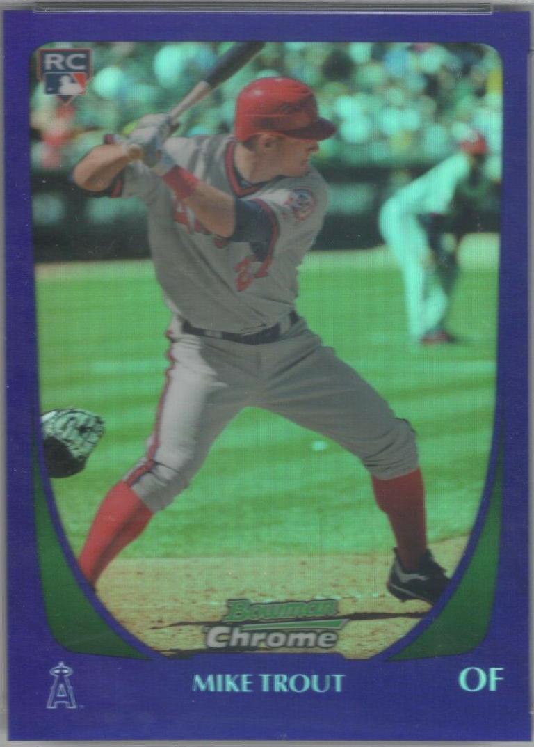 Mike Trout [Purple Refractor] #101