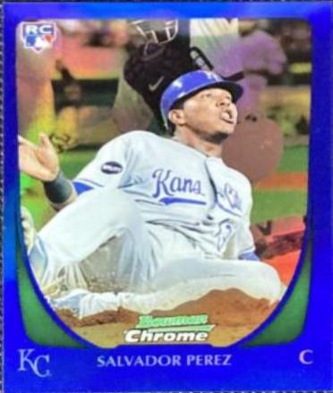 Salvador Perez [Blue Refractor] #12