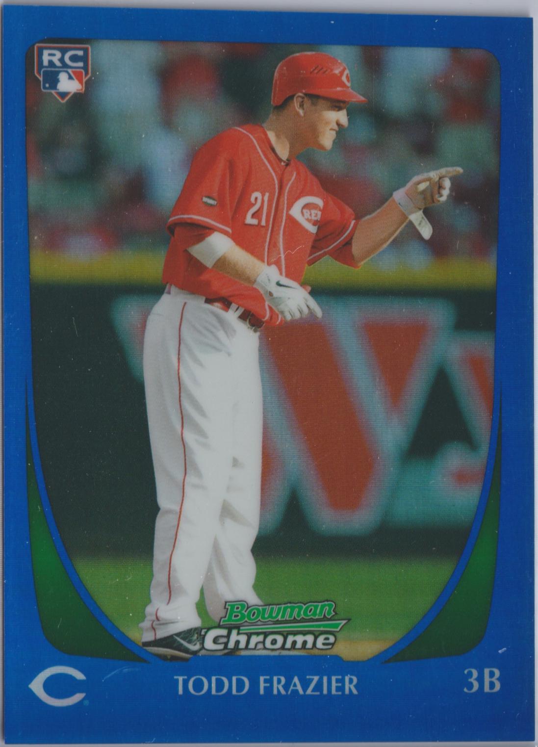 Todd Frazier [Blue Refractor] #35