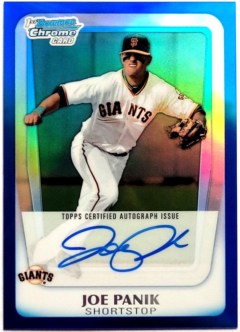 Joe Panik [Blue Refractor] #BCAPJP