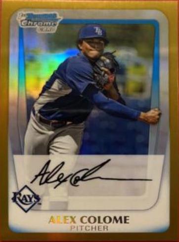 Alex Colome [Gold Refractor] #BCP161